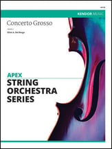 Concerto Grosso Orchestra sheet music cover